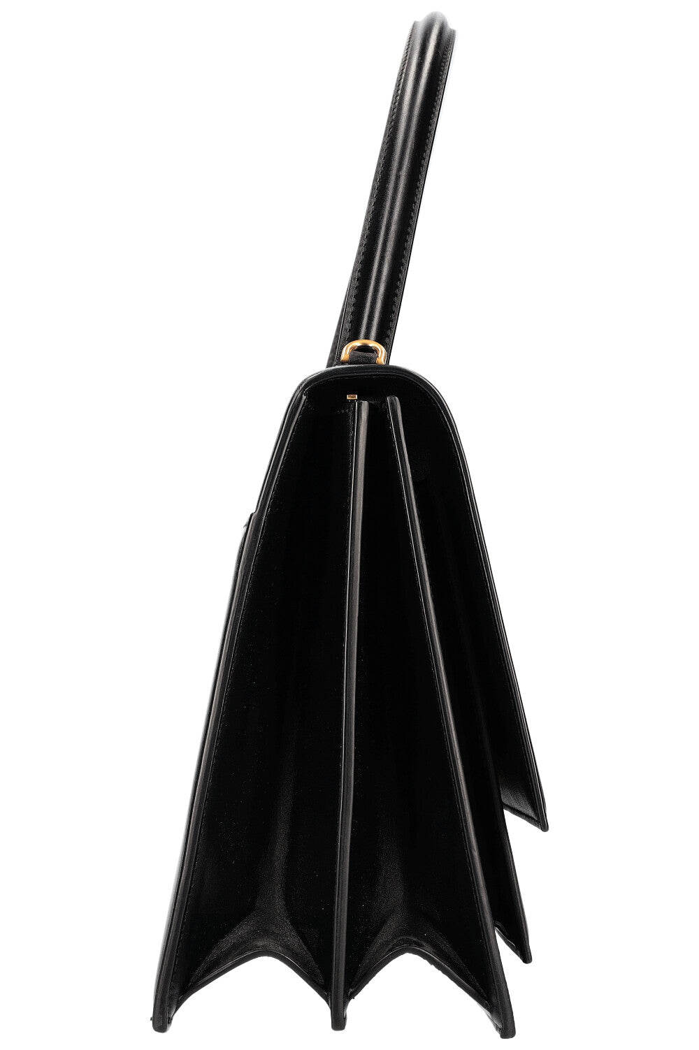 BALENCIAGA Sharp Top Handle Bag Black