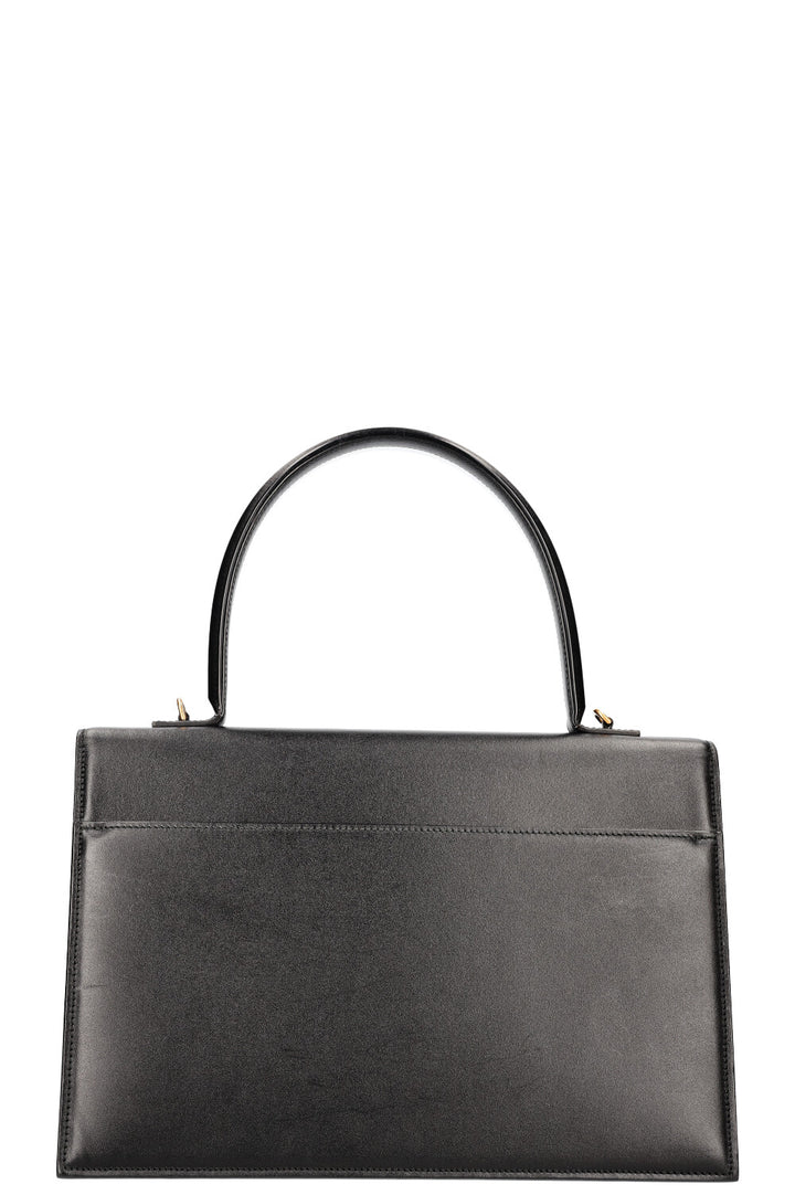 BALENCIAGA Sharp Top Handle Bag Black