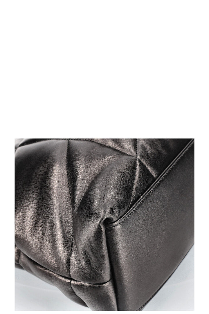 SAINT LAURENT Sac à Chaîne Puffer Moyen Noir