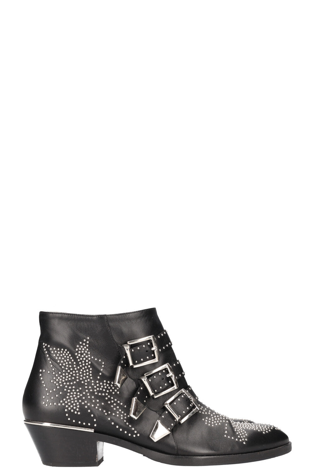 CHLOE Susanna Boots Black Silver