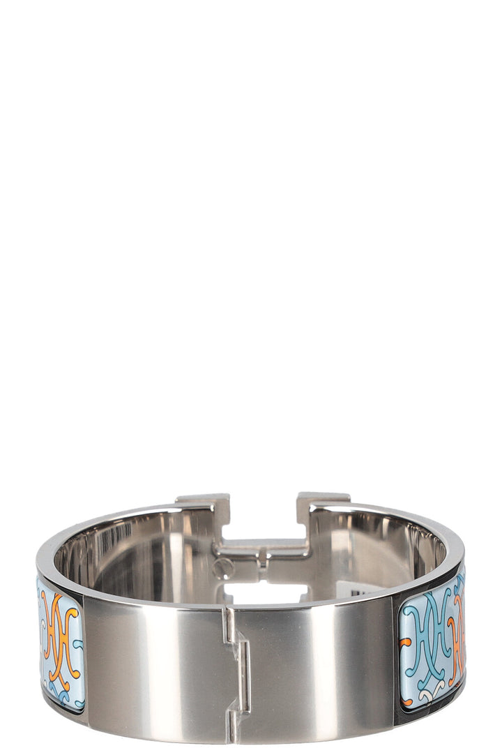 HERMÈS Bracelet Clic H Large Imprimé H