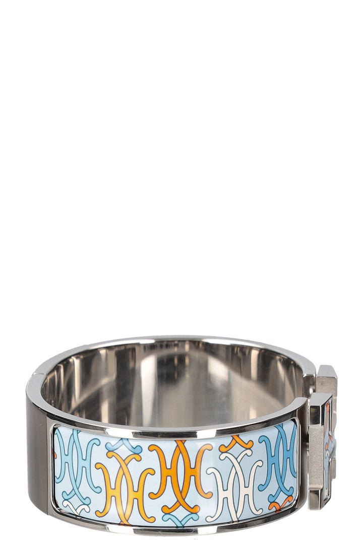 HERMÈS Bracelet Clic H Large Imprimé H