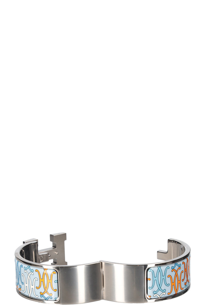 HERMÈS Bracelet Clic H Large Imprimé H