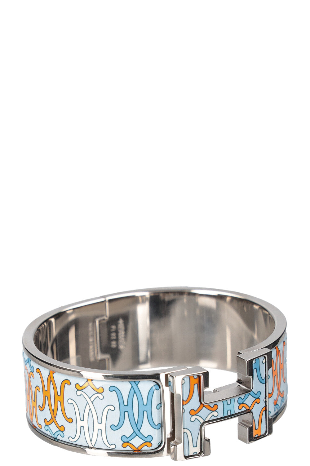 HERMÈS Bracelet Clic H Large Imprimé H