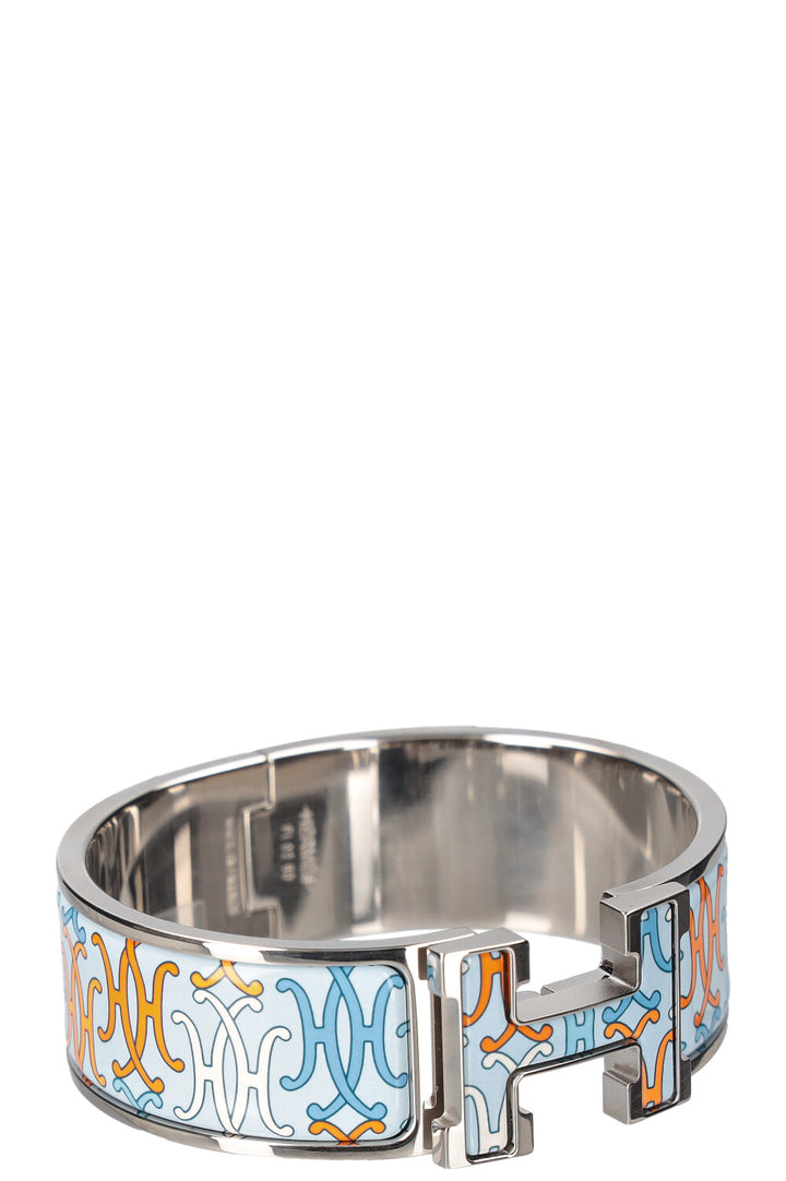 HERMÈS Bracelet Clic H Large Imprimé H