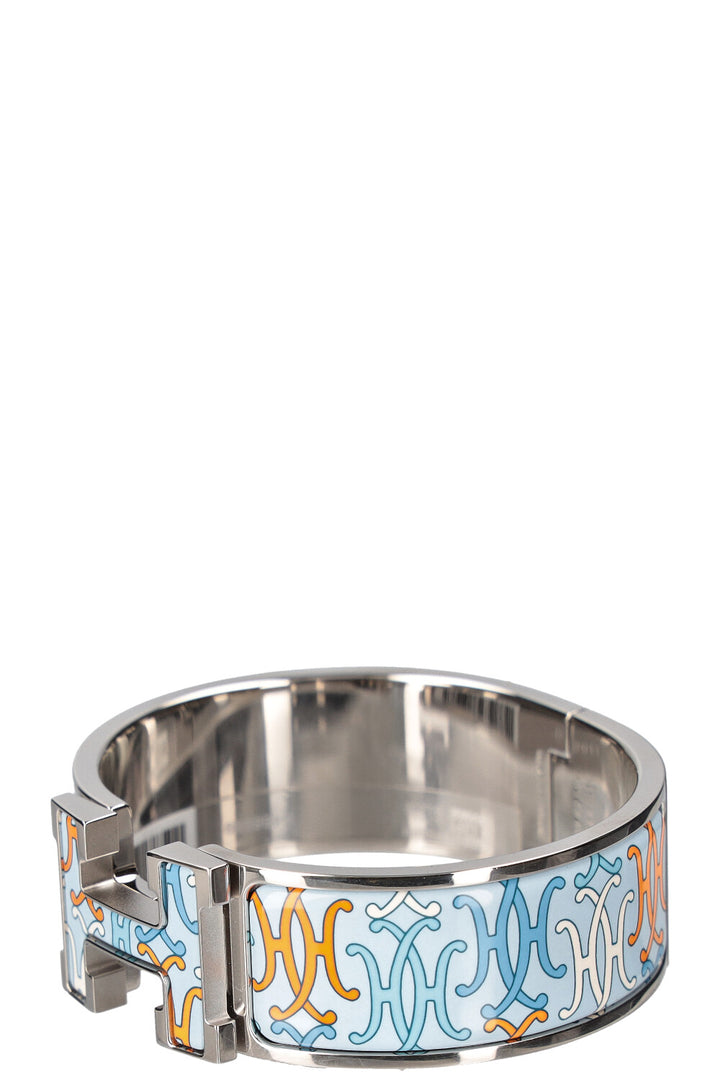 HERMÈS Bracelet Clic H Large Imprimé H