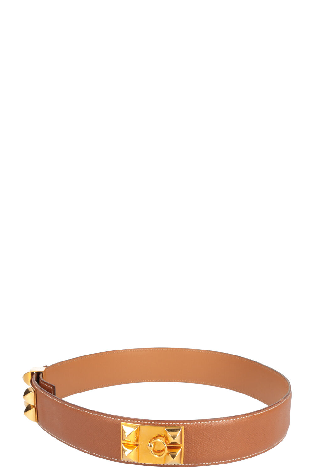 HERMÈS Collier de Chien Belt Gold