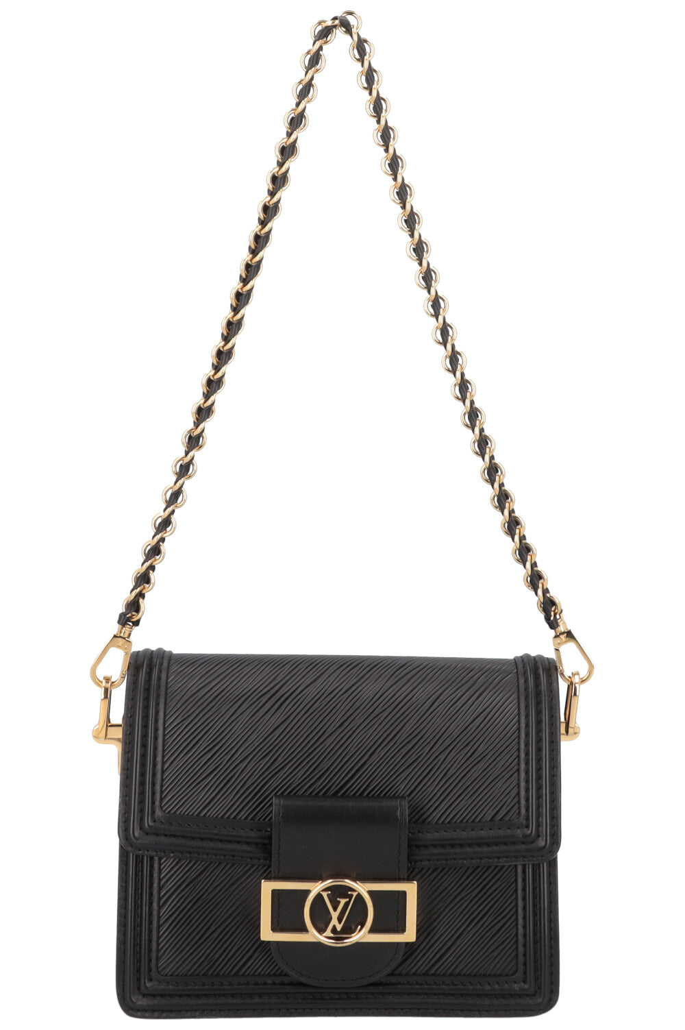 LOUIS VUITTON Mini Dauphine Epi Black