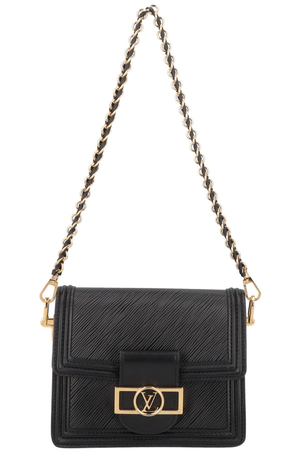 LOUIS VUITTON Mini Dauphine Epi Black