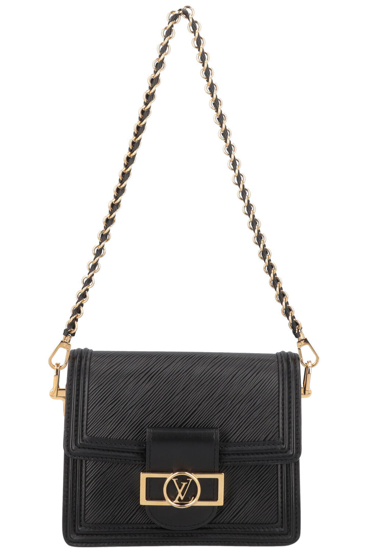 LOUIS VUITTON Mini Dauphine Epi Black