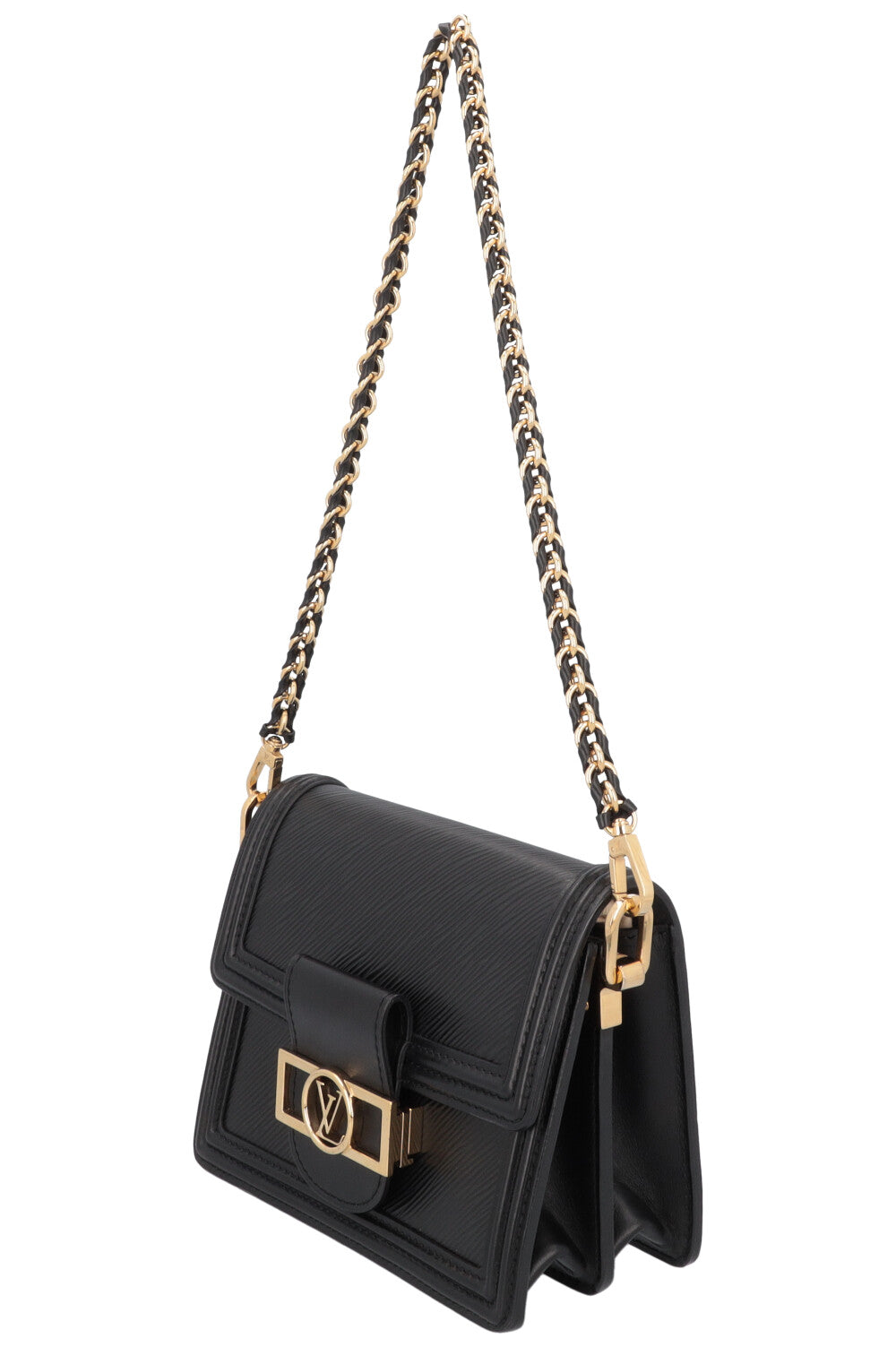 LOUIS VUITTON Mini Dauphine Epi Black