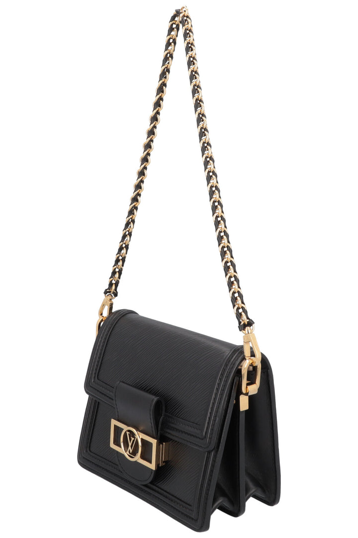 LOUIS VUITTON Mini Dauphine Epi Black