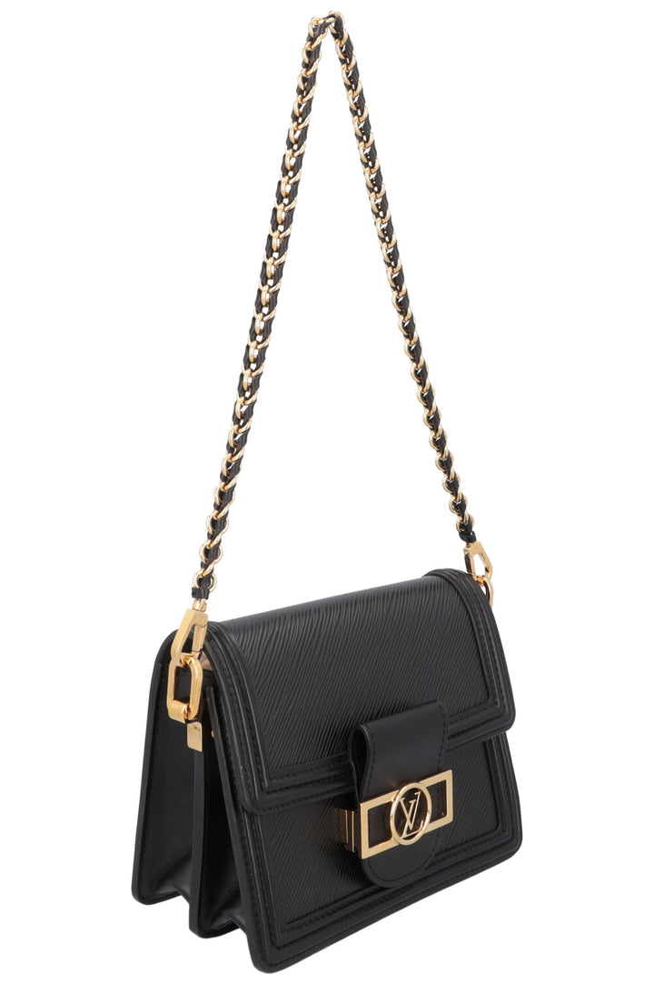 LOUIS VUITTON Mini Dauphine Epi Black