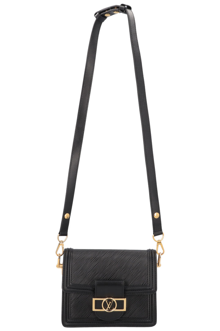 LOUIS VUITTON Mini Dauphine Epi Black