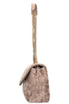 SAINT LAURENT Loulou Bag Small  Suede Beige