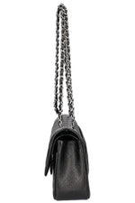 CHANEL Double Flap Bag Caviar Large Black