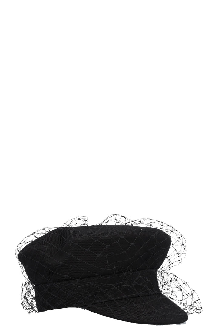 CHRISTIAN DIOR Alyssa Hat Black