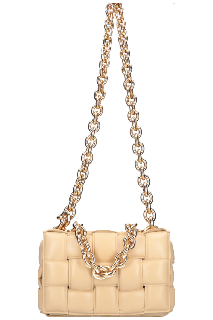 BOTTEGA VENETA Chain Casette Bag Beige