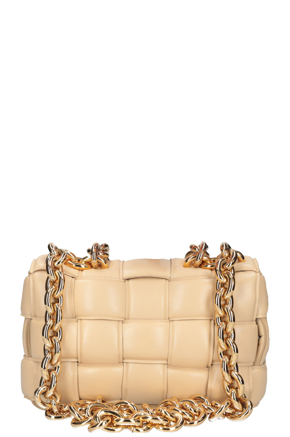 BOTTEGA VENETA Chain Casette Bag Beige