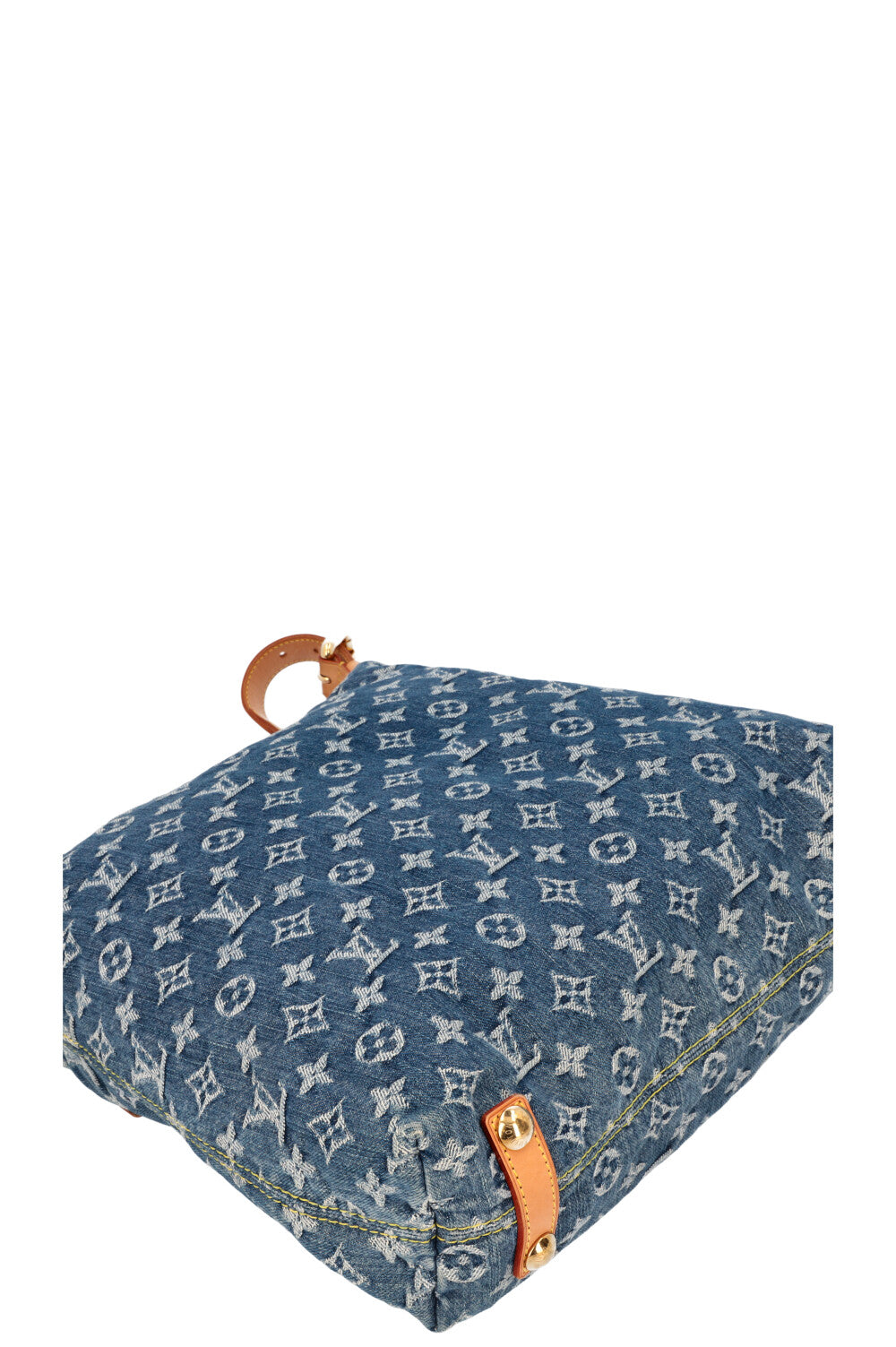 LOUIS VUITTON Sac Baggy GM Denim Bleu
