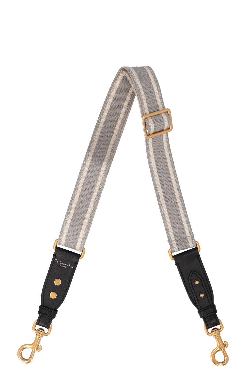 CHRISTIAN DIOR Logo Shoulder Strap Grey
