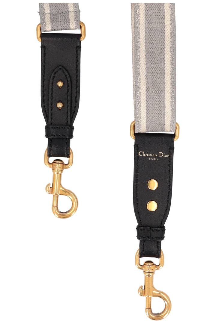 CHRISTIAN DIOR Logo Shoulder Strap Grey