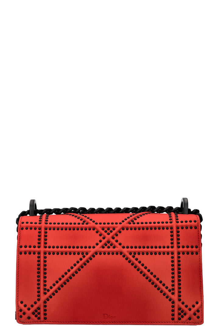 CHRISTIAN DIOR Diorama Handbag Matte Red