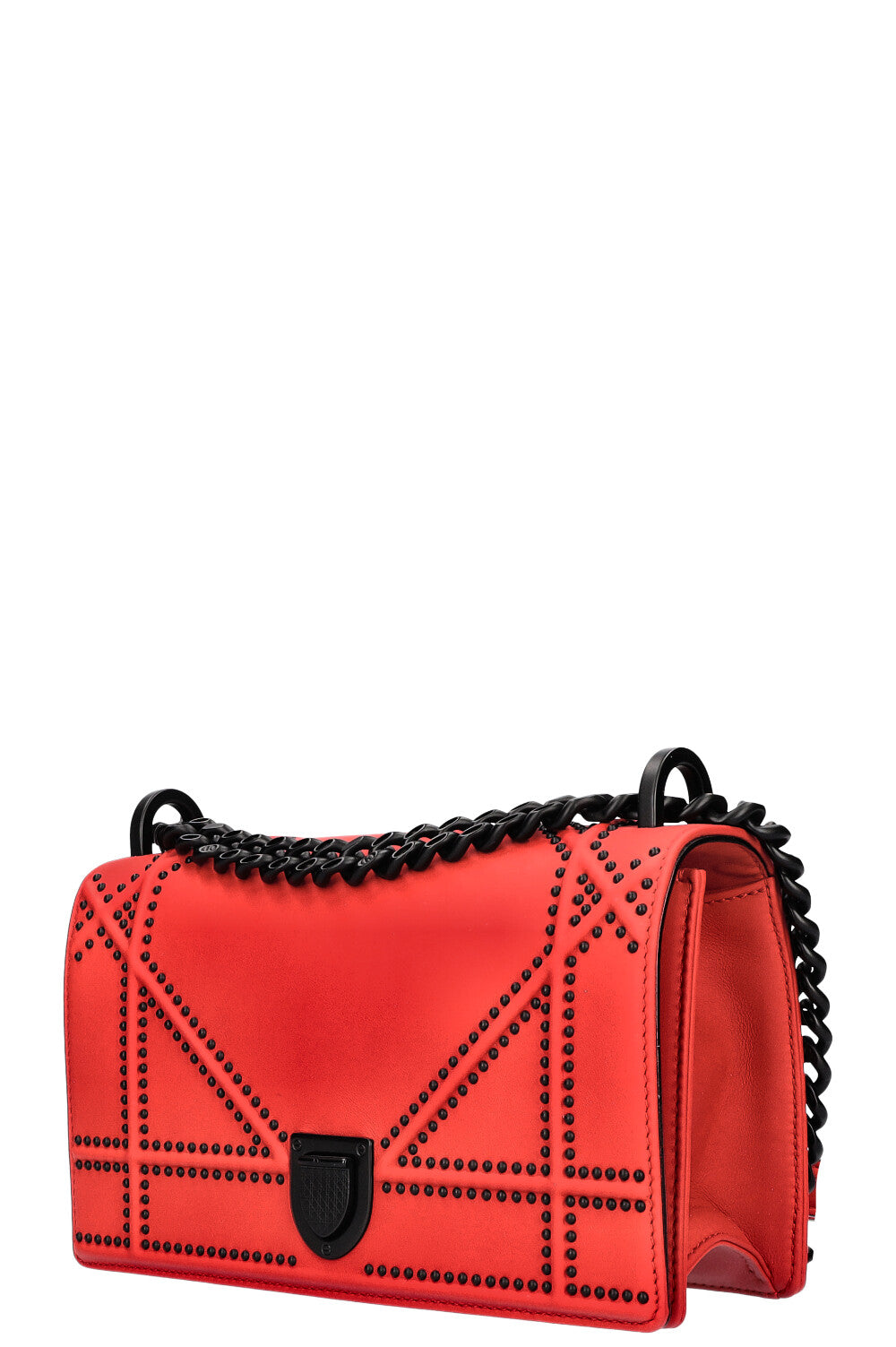 CHRISTIAN DIOR Diorama Handbag Matte Red