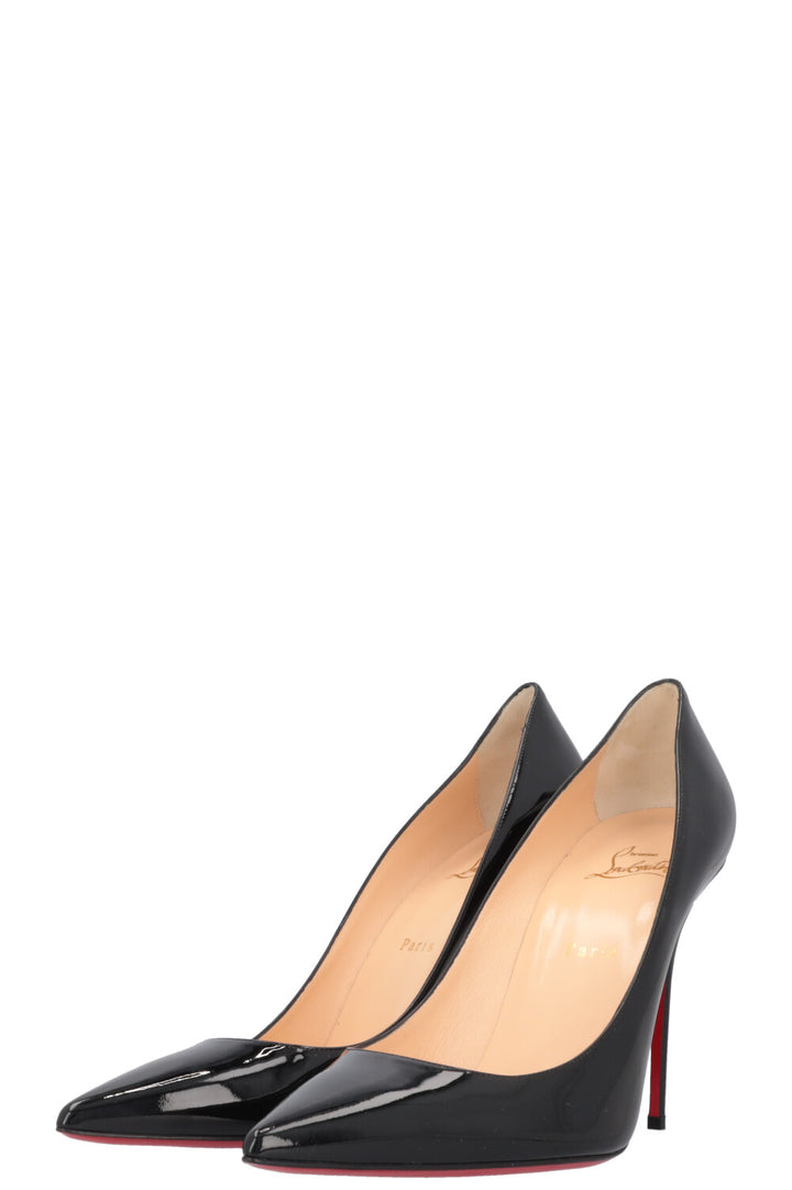 CHRISTIAN LOUBOUTIN So Kate Heels Patent Black