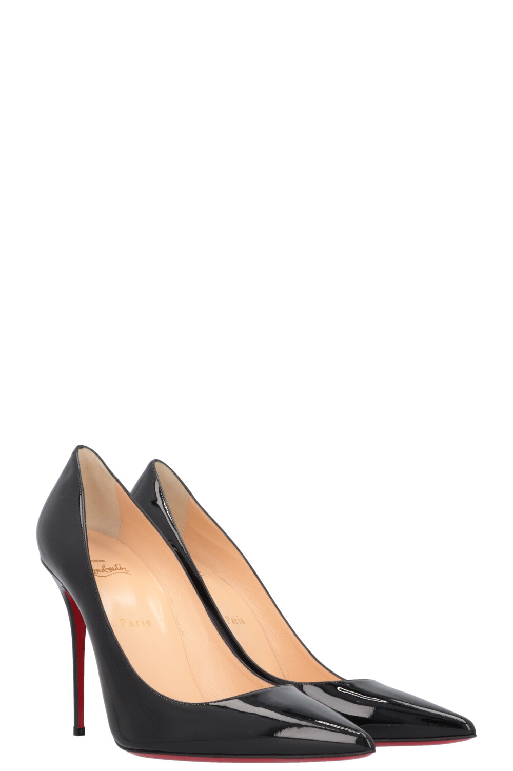 CHRISTIAN LOUBOUTIN So Kate Heels Patent Black