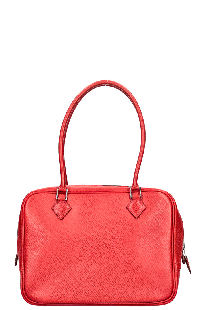 HERMÈS Plume 21 Epsom Rouge