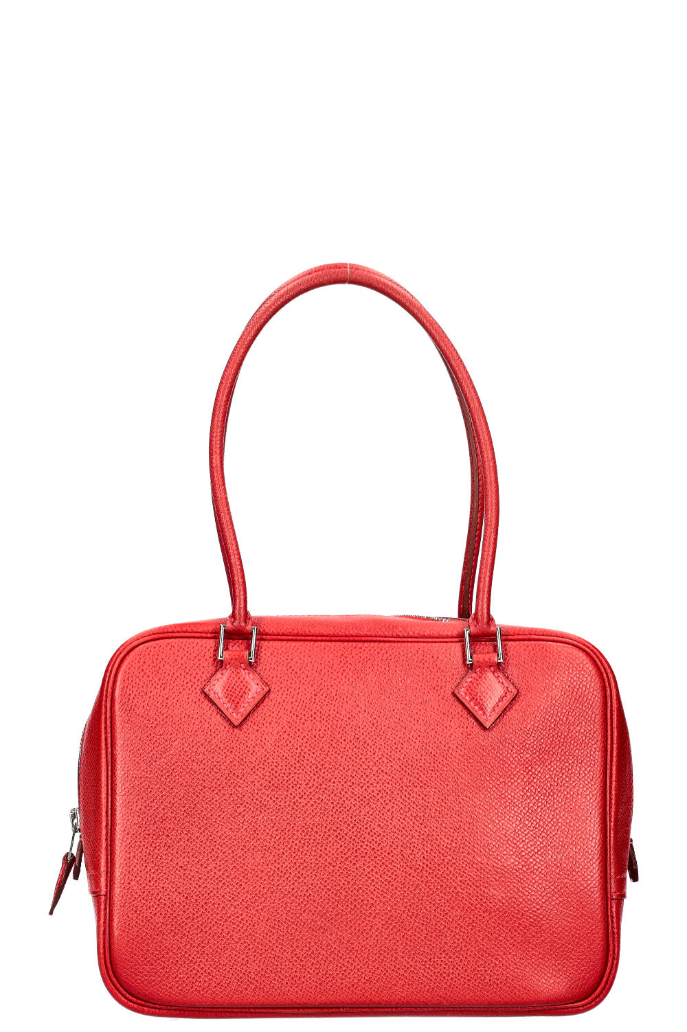 HERMÈS Plume 21 Epsom Rouge