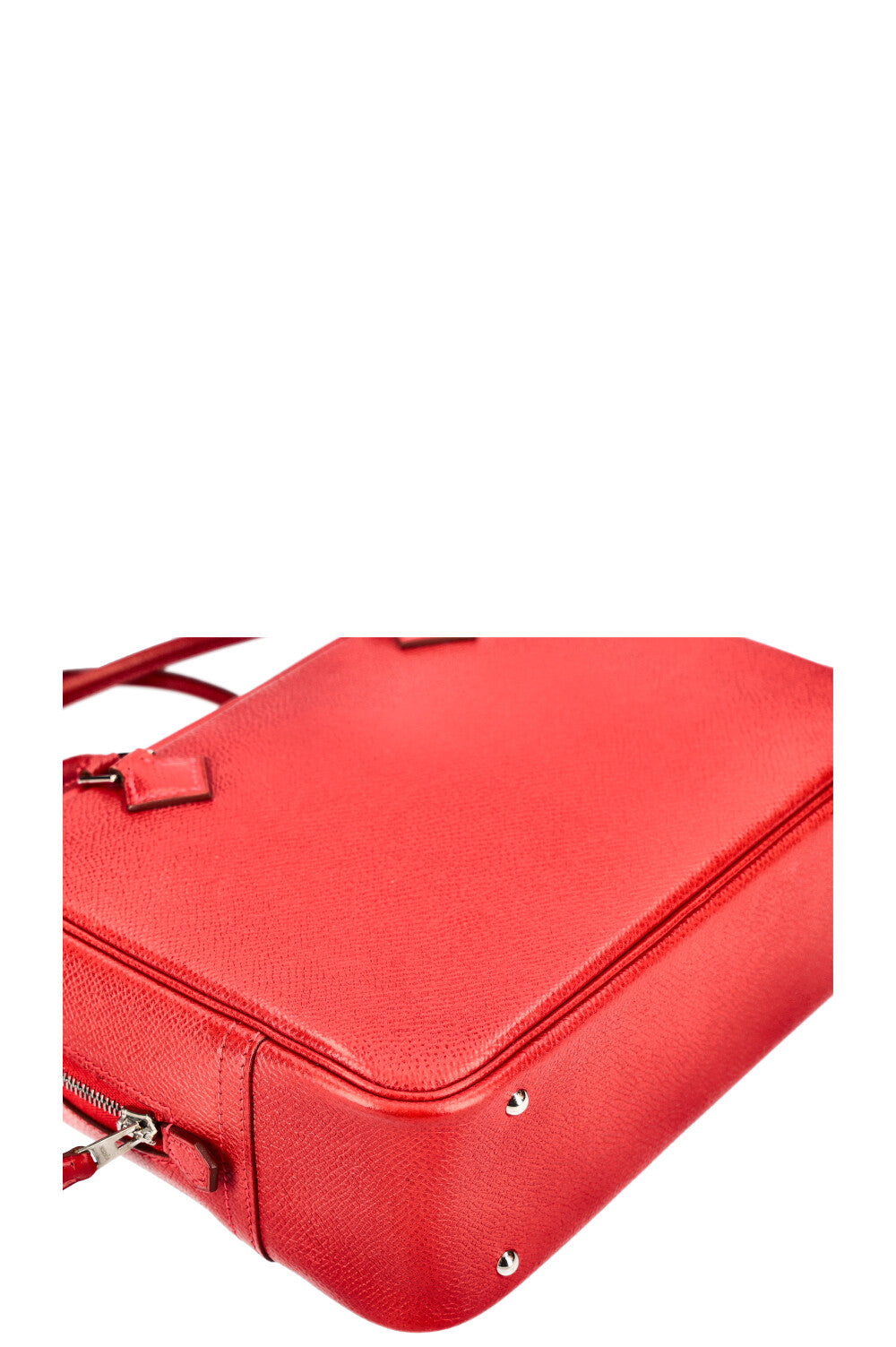 HERMÈS Plume 21 Epsom Rouge