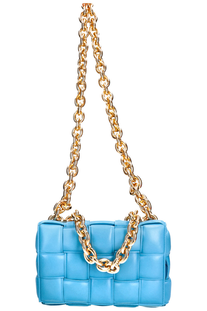 BOTTEGA VENETA Chain Cassette Blue