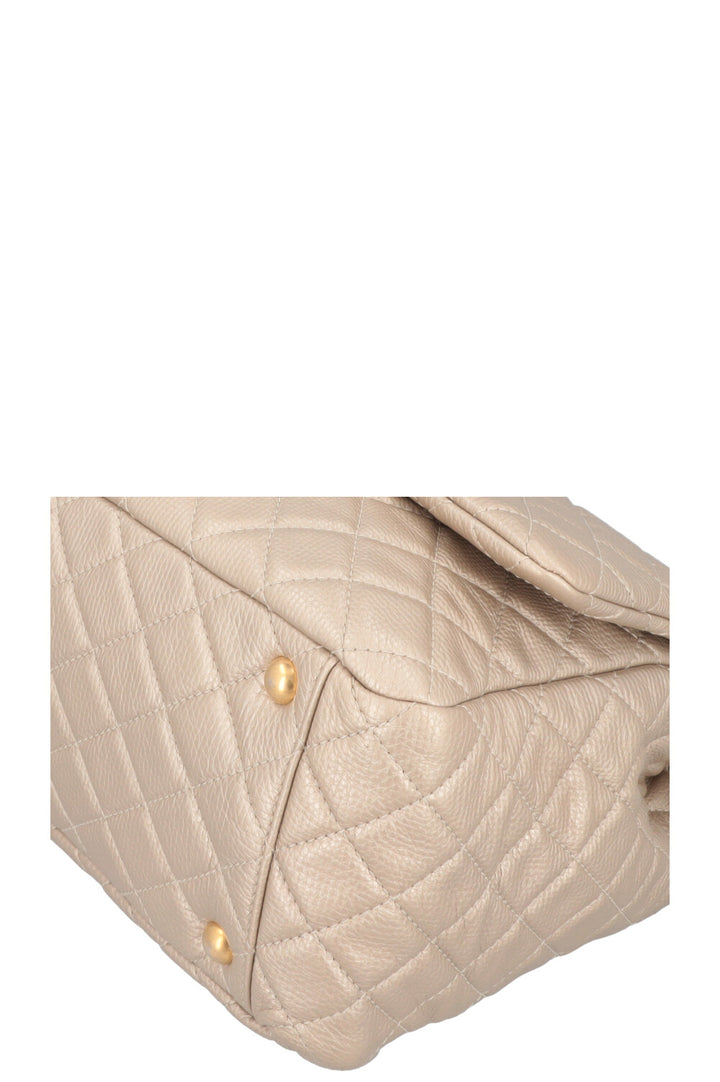 CHANEL XXL Airline Classic Flap Bag Gold