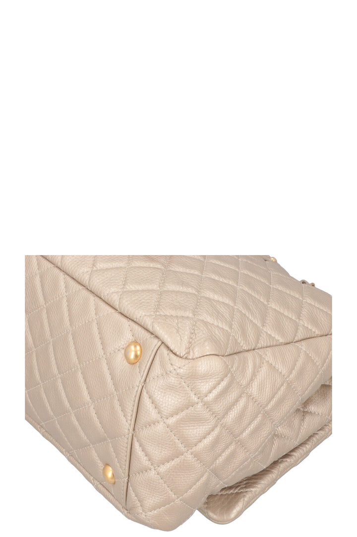 CHANEL XXL Airline Classic Flap Bag Gold