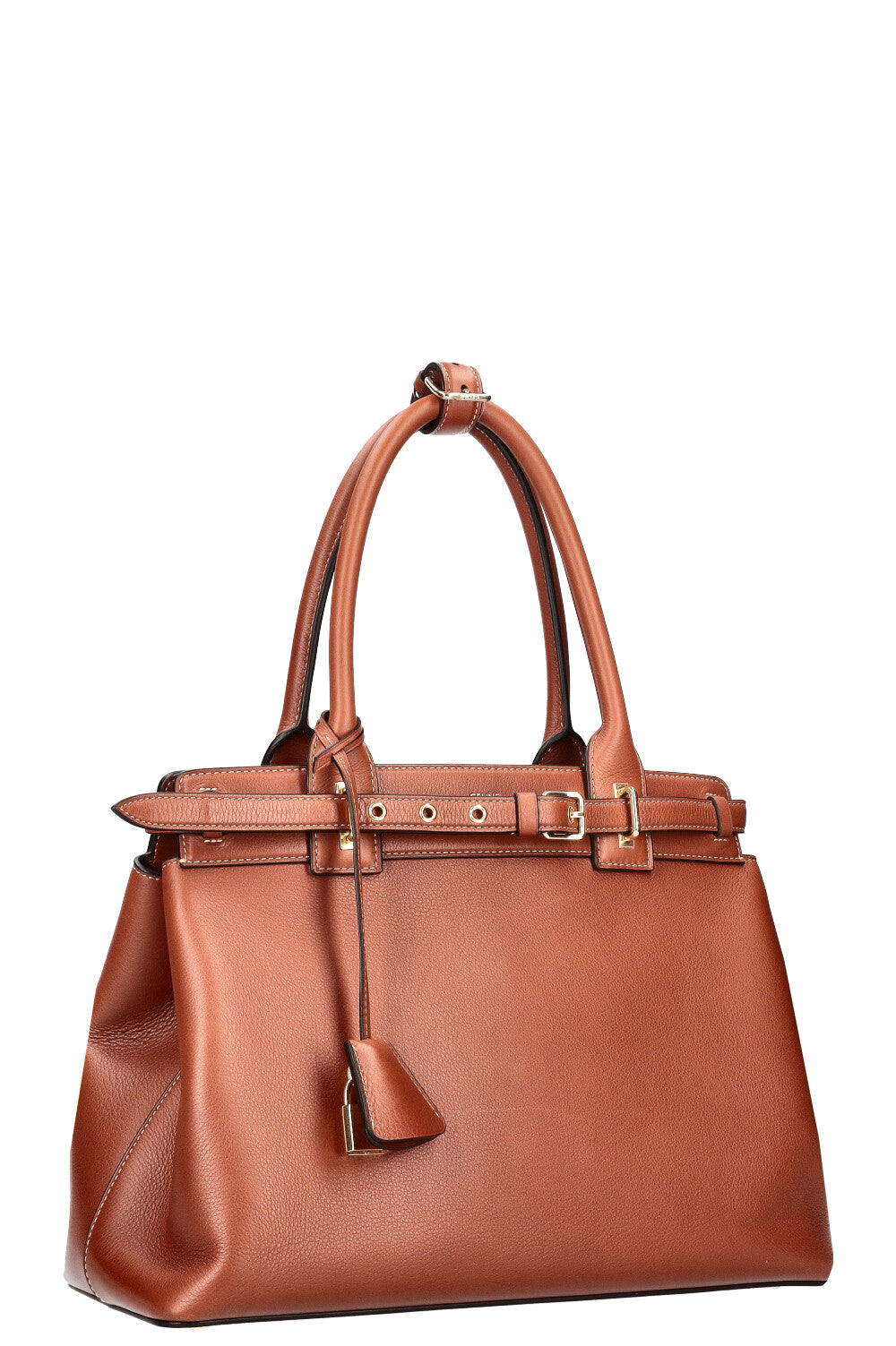 CELINE Teen Conti Handbag Tan