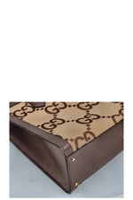 GUCCI Diana Bag Jumbo GG Canvas Brown