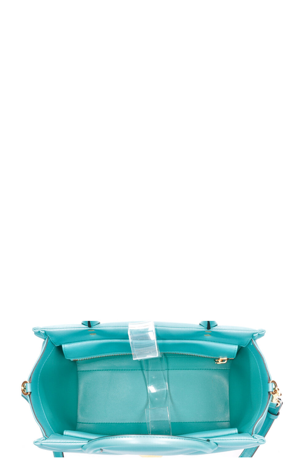 VALENTINO Roman One Stud Tote Bag Emerald