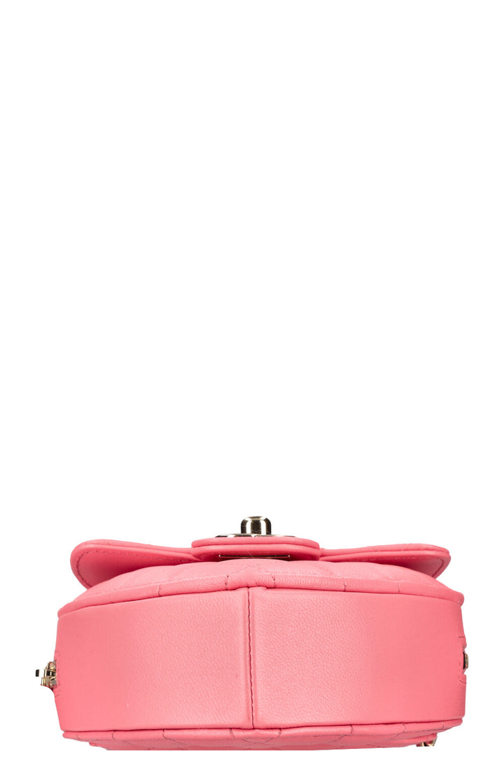 CHANEL In Love Heart Bag Small Pink