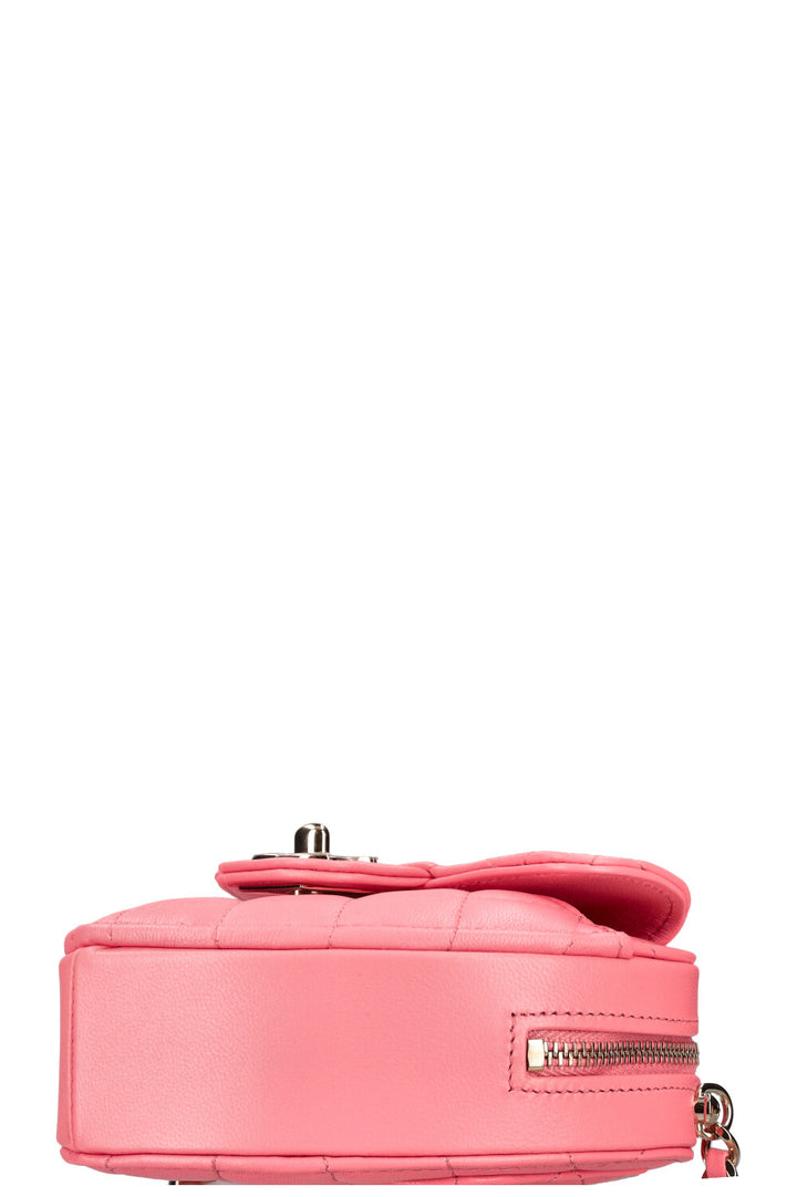 CHANEL In Love Heart Bag Small Pink