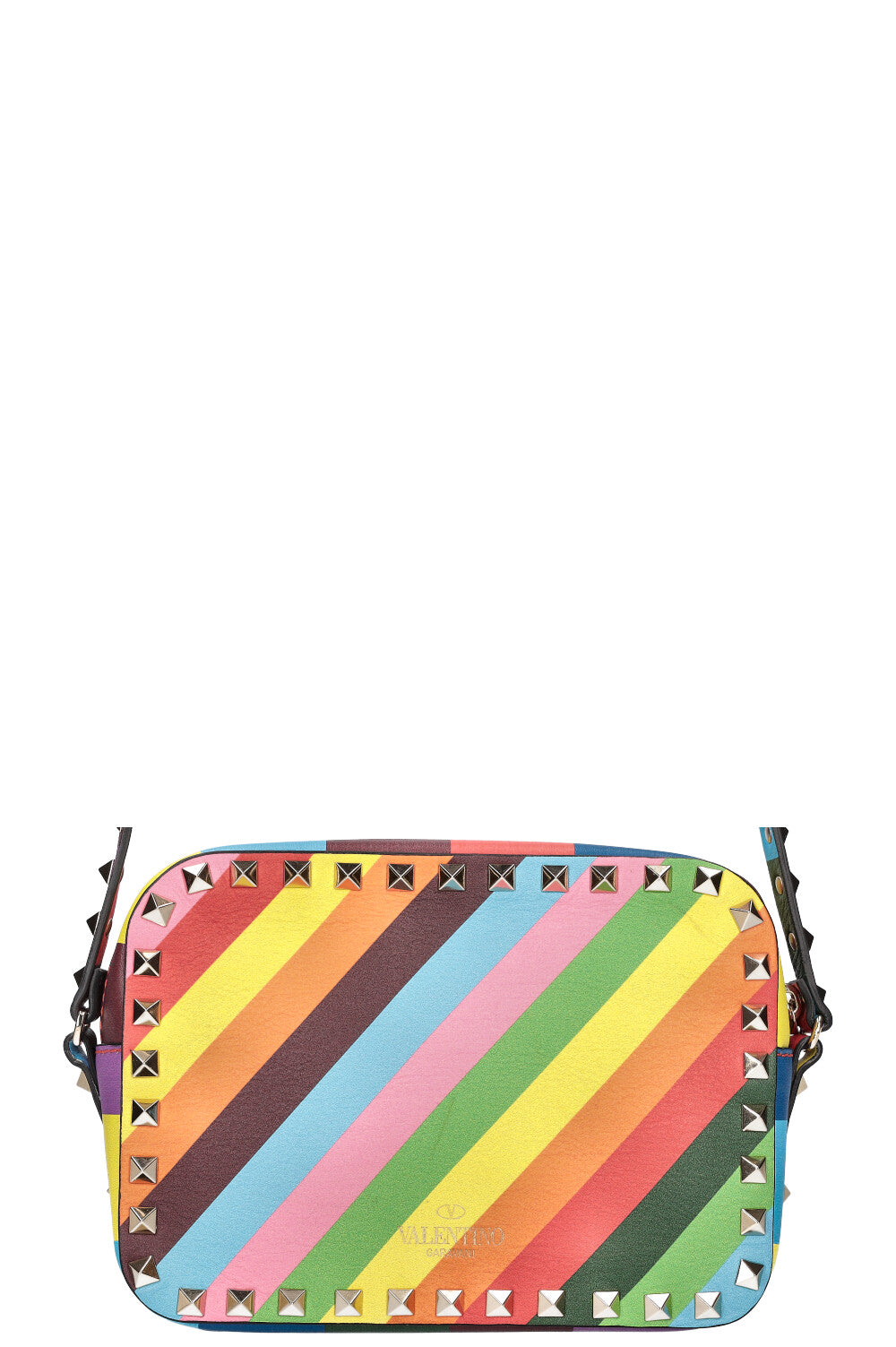 VALENTINO Rockstud 1973 Camera Bag Rainbow