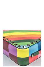 VALENTINO Rockstud 1973 Camera Bag Rainbow
