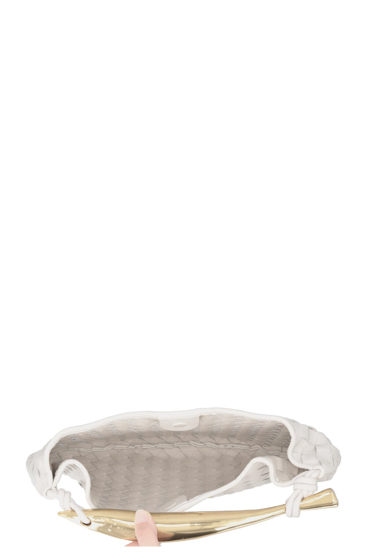 BOTTEGA VENETA Sardine Classic Bag Chalk