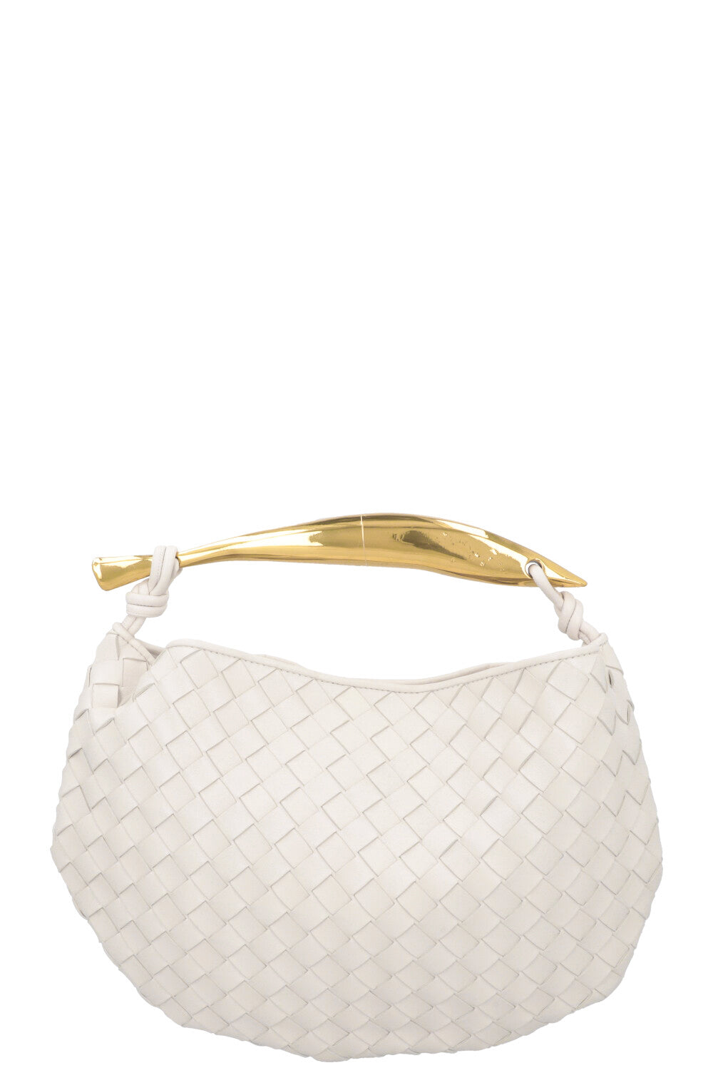 BOTTEGA VENETA Sardine Classic Bag Chalk