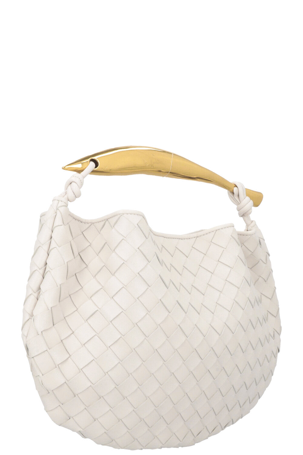 BOTTEGA VENETA Sardine Classic Bag Chalk
