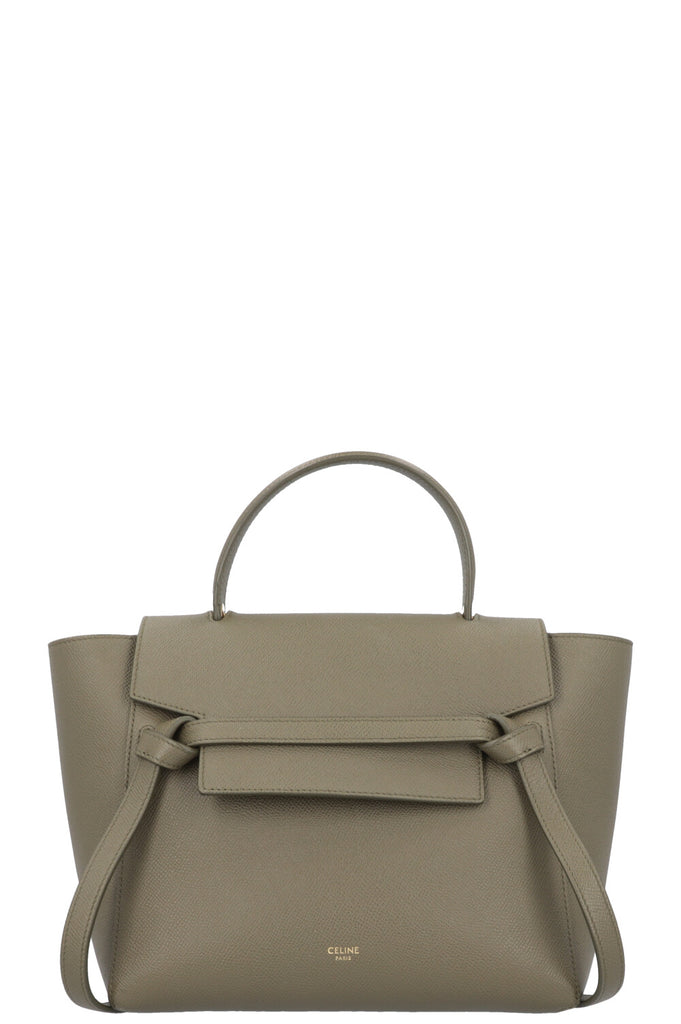 CELINE Micro Belt Bag Leather Army Green REAWAKE