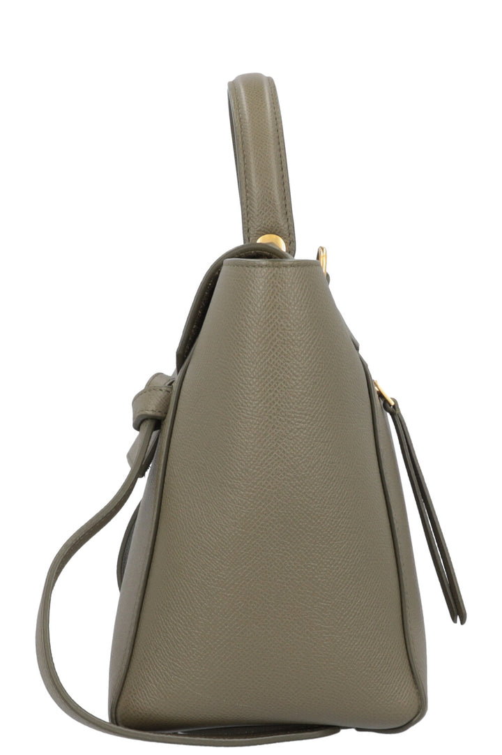 CELINE Micro Belt Bag Leather Army Green