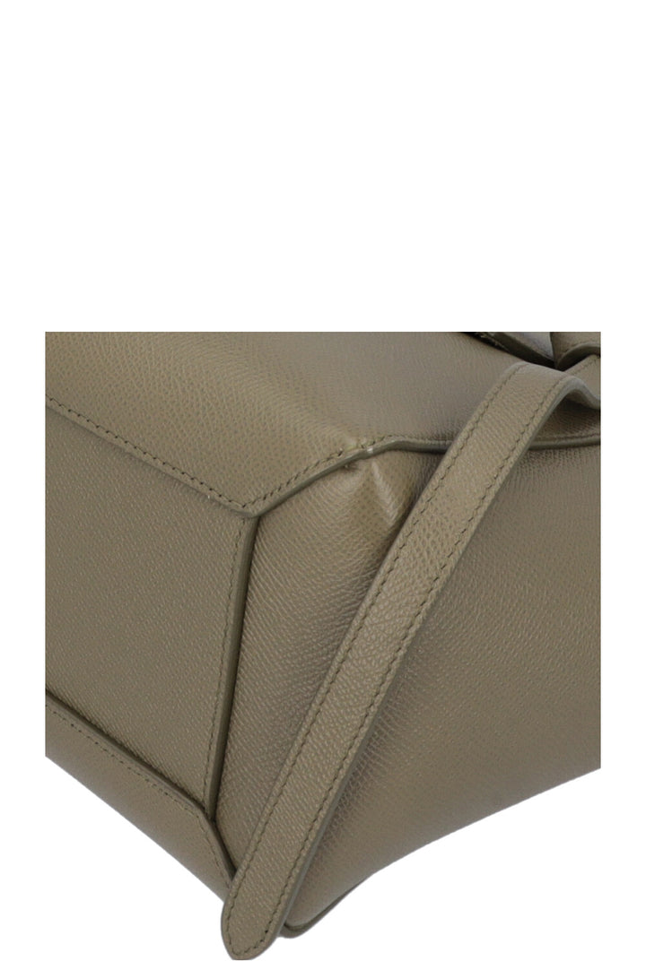 CELINE Micro Belt Bag Leather Army Green