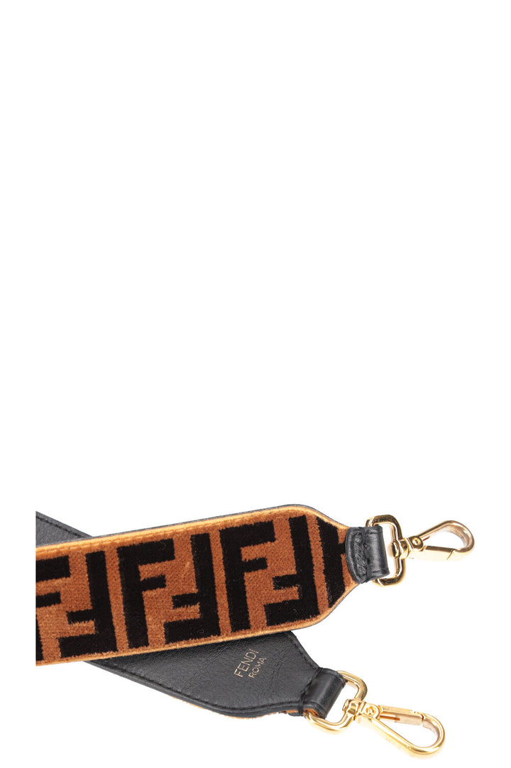 FENDI Strap You Zucca Strap Velvet